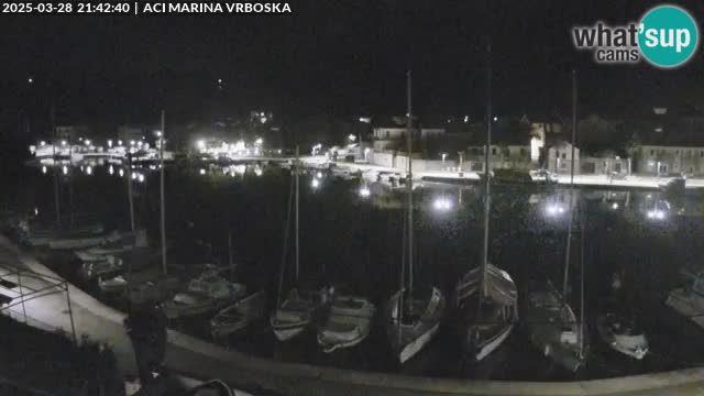 Vrboska livecam | Isola di Hvar | Croazia