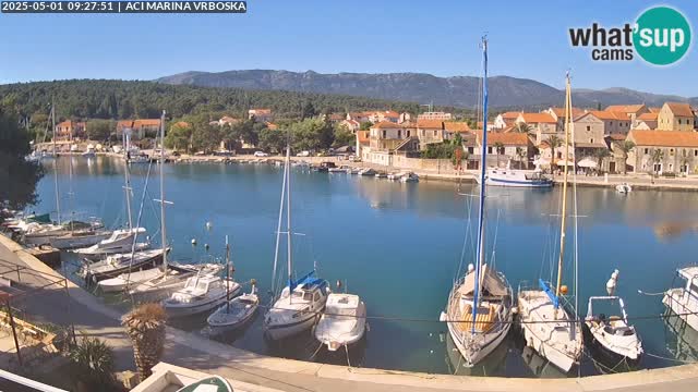 Vrboska web kamera | otom Hvar | Dalmacija