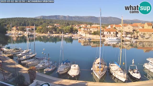 Vrboska livecam | Isola di Hvar | Croazia