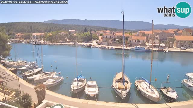 Spletna kamera Vrboska | Otok Hvar | Hrvaška