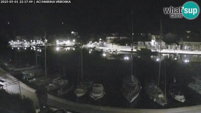 Spletna kamera Vrboska | Otok Hvar | Hrvaška