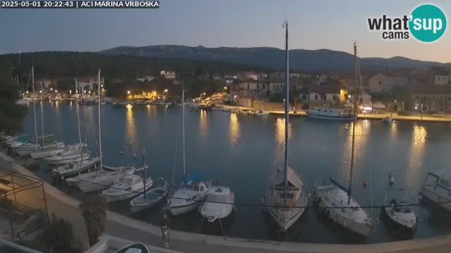Spletna kamera Vrboska | Otok Hvar | Hrvaška