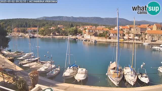 Vrboska web kamera | otom Hvar | Dalmacija