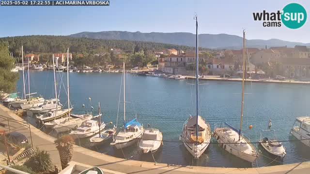Spletna kamera Vrboska | Otok Hvar | Hrvaška