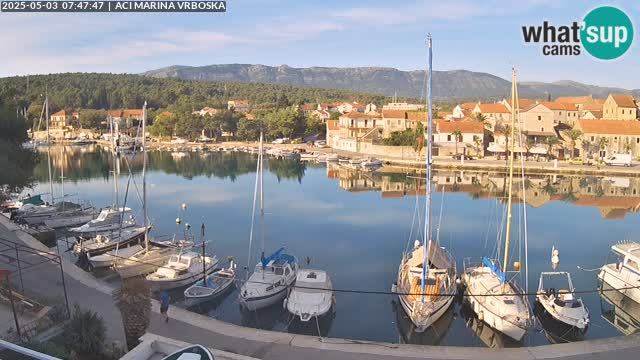 Vrboska livecam | Isola di Hvar | Croazia