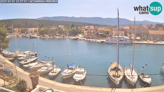 Spletna kamera Vrboska | Otok Hvar | Hrvaška