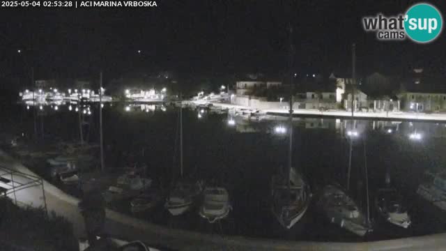 Spletna kamera Vrboska | Otok Hvar | Hrvaška