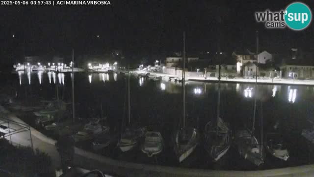 Spletna kamera Vrboska | Otok Hvar | Hrvaška