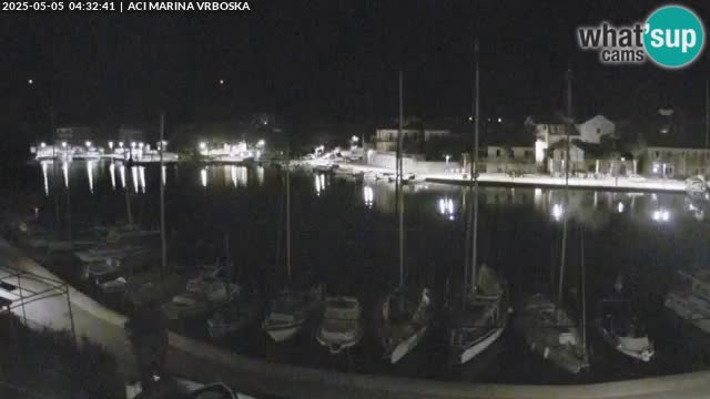 Spletna kamera Vrboska | Otok Hvar | Hrvaška