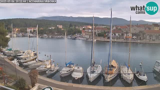 Spletna kamera Vrboska | Otok Hvar | Hrvaška