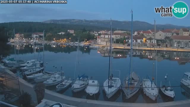 Spletna kamera Vrboska | Otok Hvar | Hrvaška