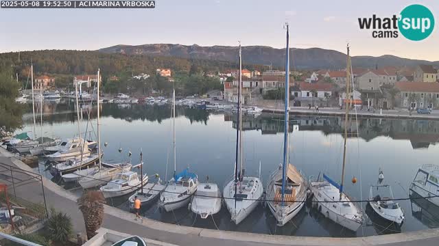 Vrboska livecam | Isola di Hvar | Croazia