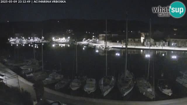 Spletna kamera Vrboska | Otok Hvar | Hrvaška