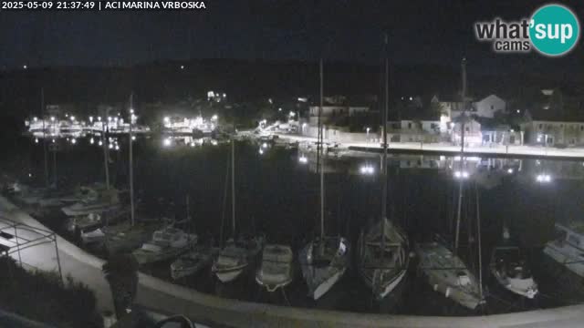Vrboska livecam | Isola di Hvar | Croazia
