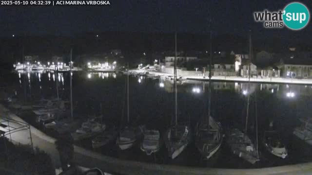 Spletna kamera Vrboska | Otok Hvar | Hrvaška