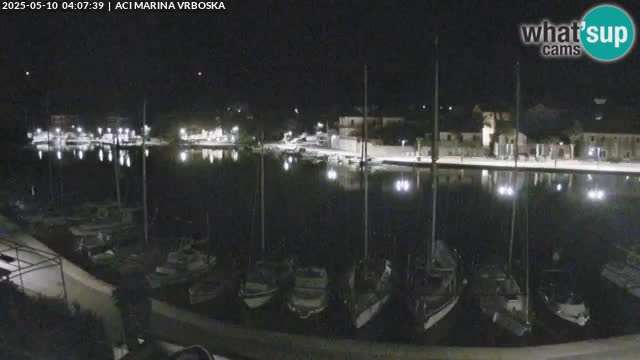 Spletna kamera Vrboska | Otok Hvar | Hrvaška