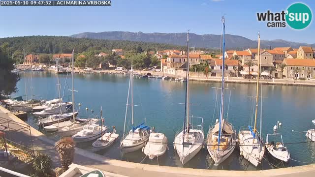 Vrboska livecam | Isola di Hvar | Croazia