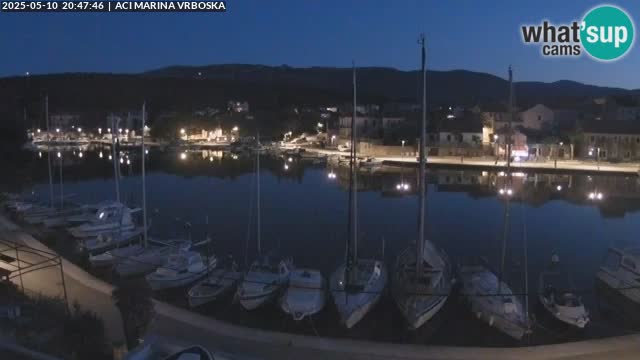Spletna kamera Vrboska | Otok Hvar | Hrvaška