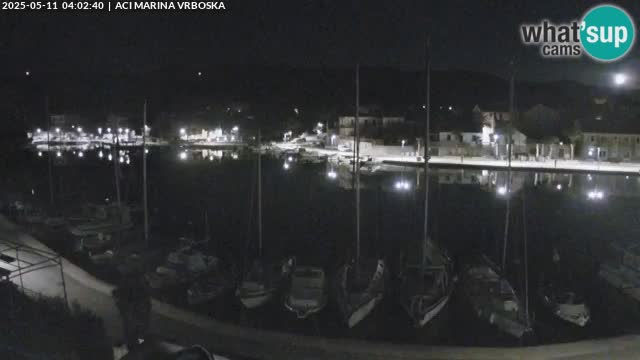 Spletna kamera Vrboska | Otok Hvar | Hrvaška