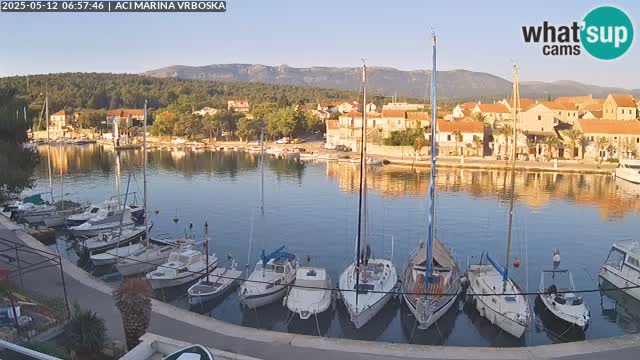 Vrboska web kamera | otom Hvar | Dalmacija