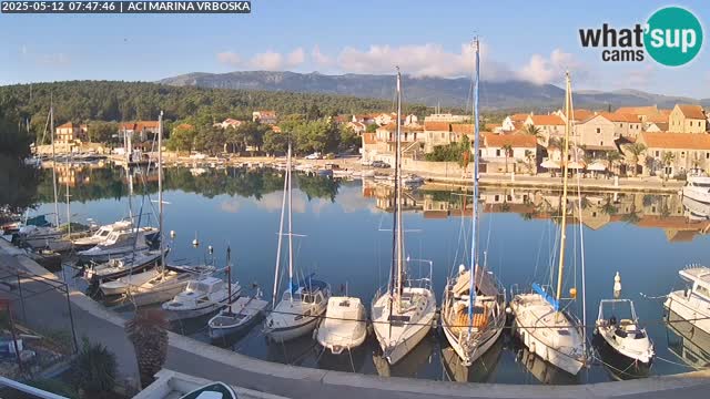 Spletna kamera Vrboska | Otok Hvar | Hrvaška