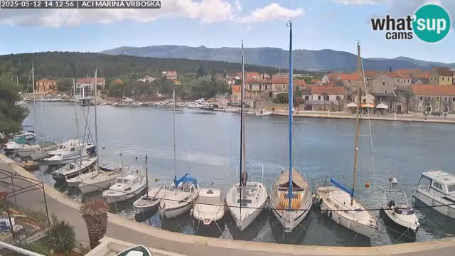 Spletna kamera Vrboska | Otok Hvar | Hrvaška