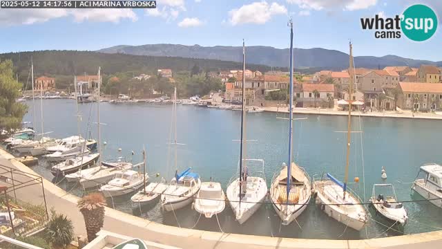 Spletna kamera Vrboska | Otok Hvar | Hrvaška