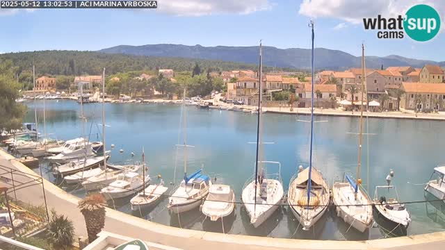 Spletna kamera Vrboska | Otok Hvar | Hrvaška