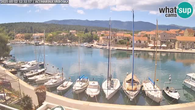 Spletna kamera Vrboska | Otok Hvar | Hrvaška