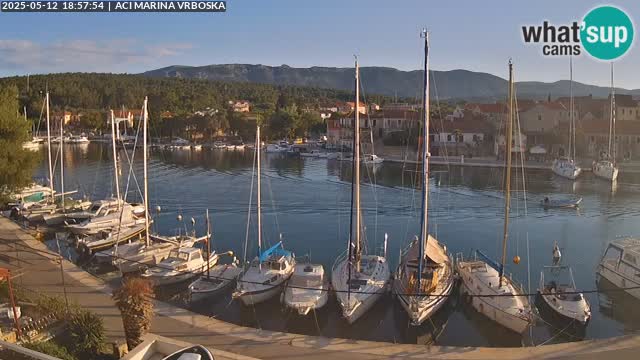 Vrboska livecam | Isola di Hvar | Croazia
