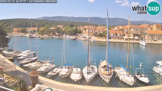 Spletna kamera Vrboska | Otok Hvar | Hrvaška