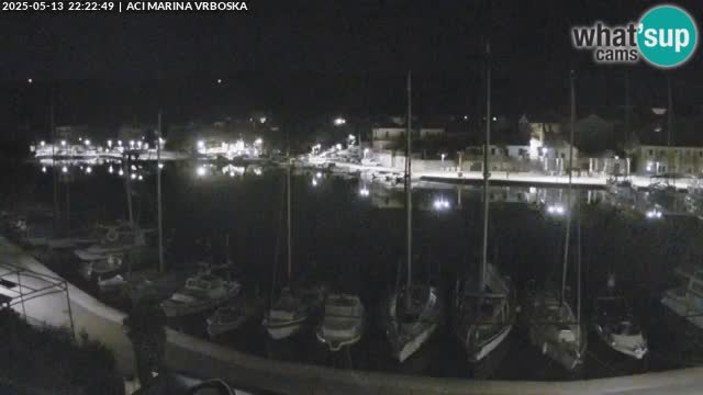 Spletna kamera Vrboska | Otok Hvar | Hrvaška