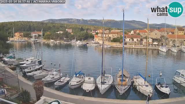 Vrboska livecam | Isola di Hvar | Croazia