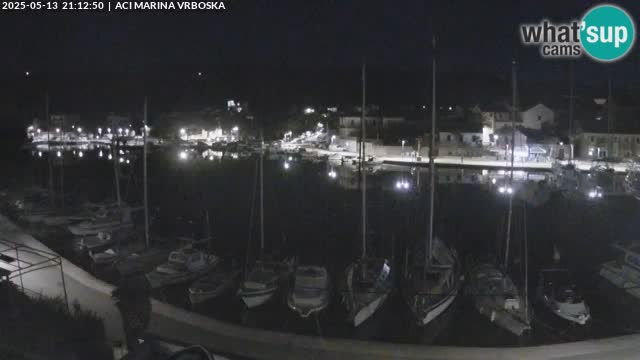 Spletna kamera Vrboska | Otok Hvar | Hrvaška