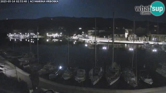 Spletna kamera Vrboska | Otok Hvar | Hrvaška