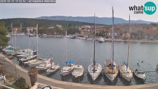 Spletna kamera Vrboska | Otok Hvar | Hrvaška