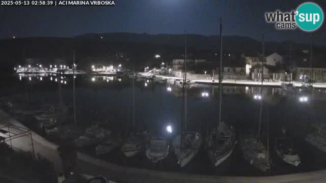 Spletna kamera Vrboska | Otok Hvar | Hrvaška