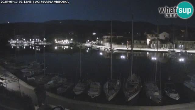Spletna kamera Vrboska | Otok Hvar | Hrvaška