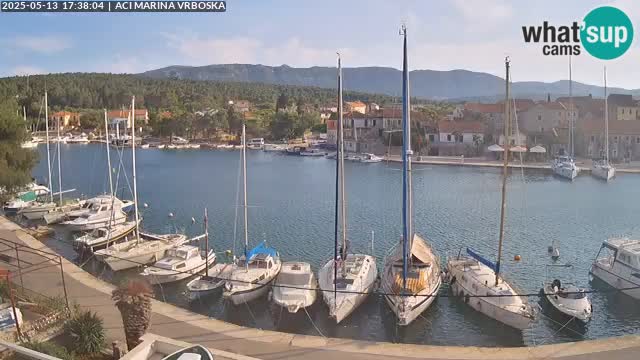 Vrboska web kamera | otom Hvar | Dalmacija