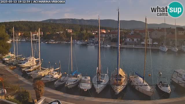 Vrboska livecam | Isola di Hvar | Croazia