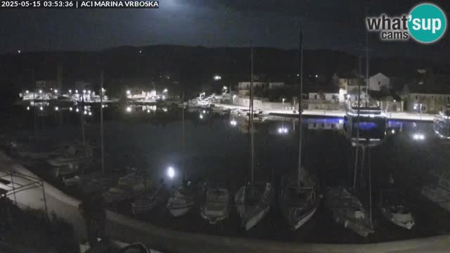 Spletna kamera Vrboska | Otok Hvar | Hrvaška