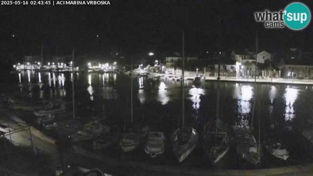 Spletna kamera Vrboska | Otok Hvar | Hrvaška