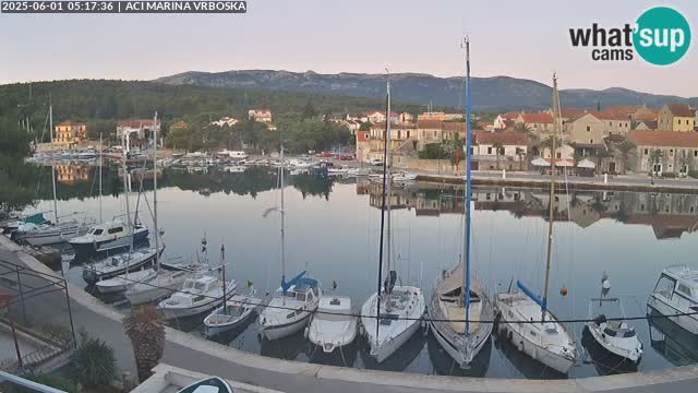 Vrboska livecam | Isola di Hvar | Croazia
