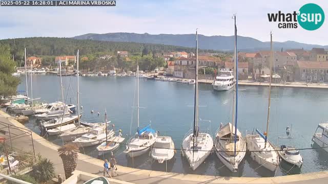Spletna kamera Vrboska | Otok Hvar | Hrvaška