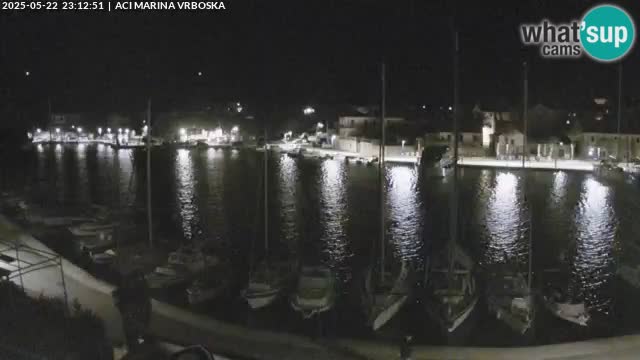 Spletna kamera Vrboska | Otok Hvar | Hrvaška