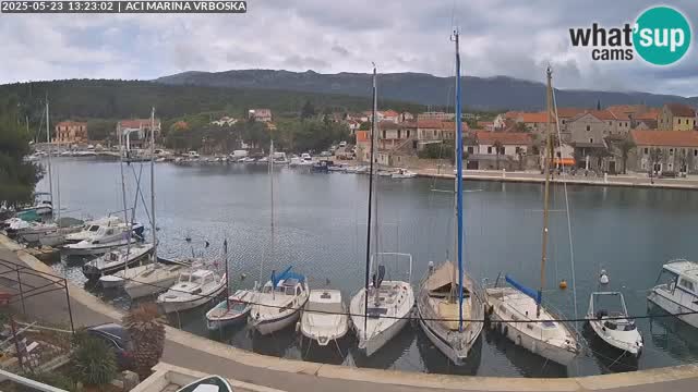 Spletna kamera Vrboska | Otok Hvar | Hrvaška