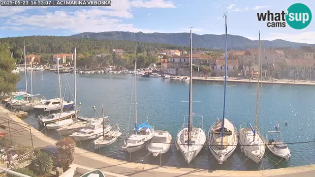 Spletna kamera Vrboska | Otok Hvar | Hrvaška