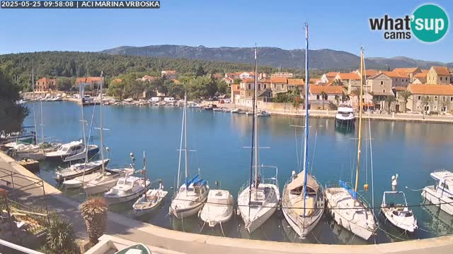 Vrboska web kamera | otom Hvar | Dalmacija