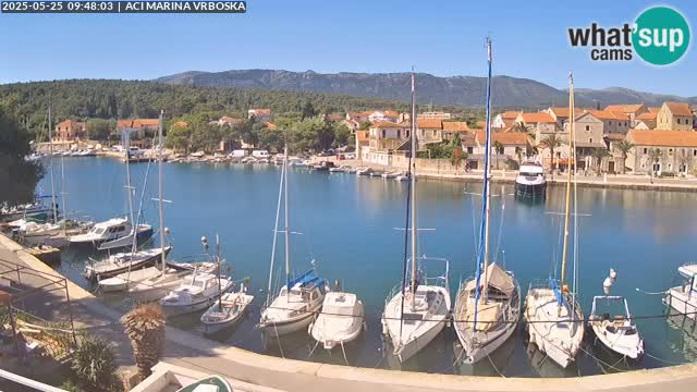 Vrboska web kamera | otom Hvar | Dalmacija