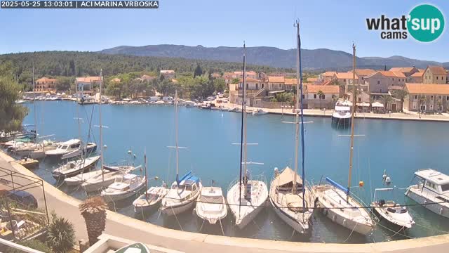 Vrboska livecam | Isola di Hvar | Croazia